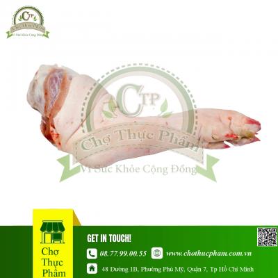 Chân heo sau nguyên cái Meat Company